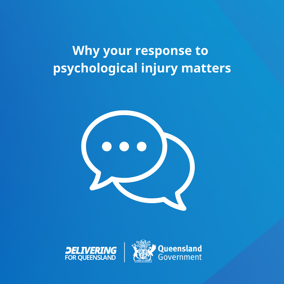 Why your response to psychological injury matters