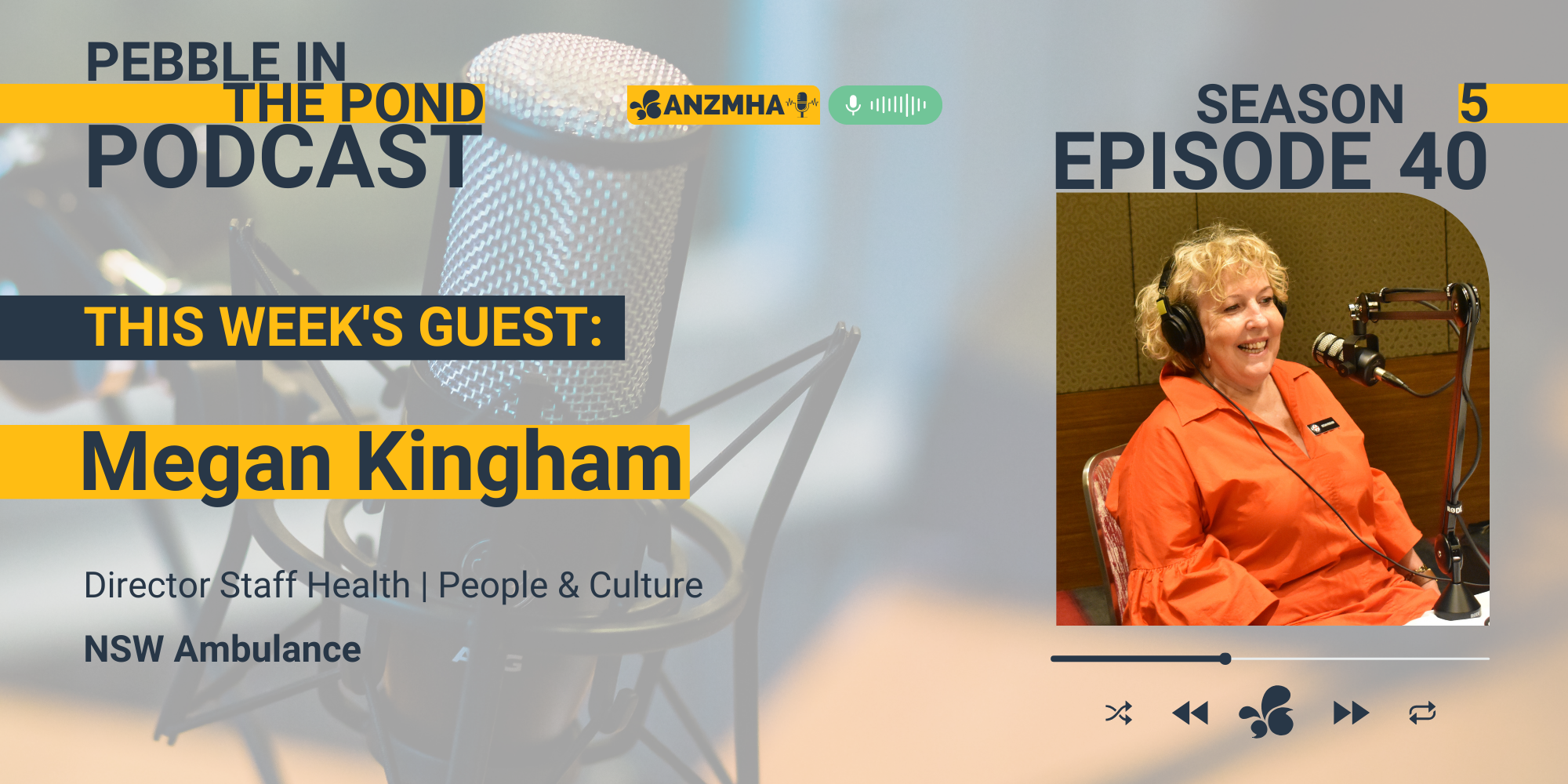 ANZMHA Podcast: Megan Kingham