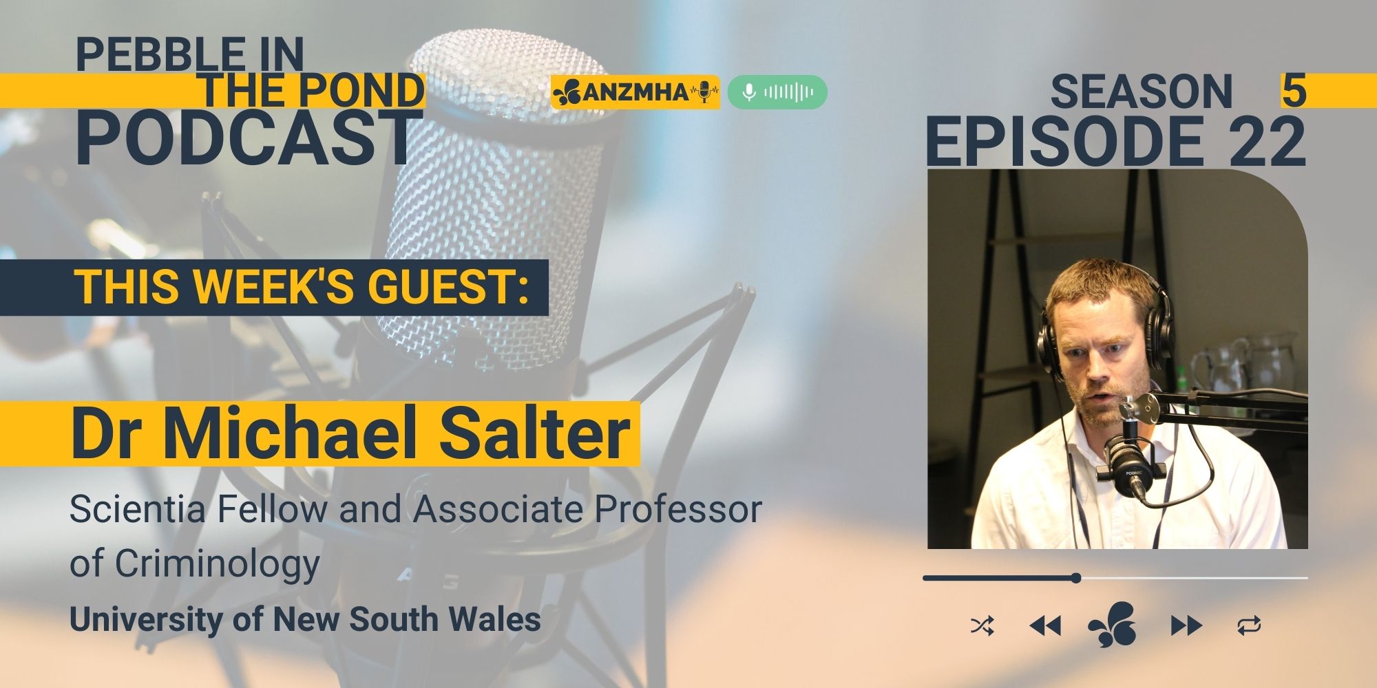 ANZMHA Podcast: Dr Michael Salter