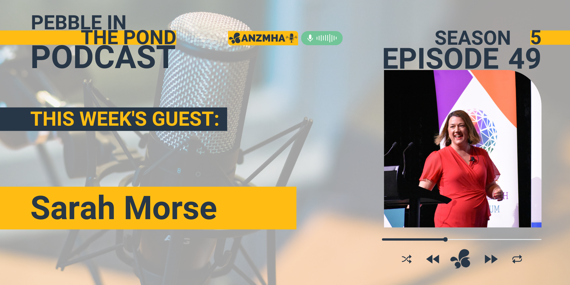 ANZMHA Podcast: Sarah Morse